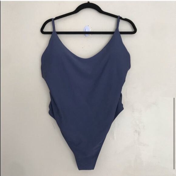 AERIE Swim High Leg Cut Out One Piece Swimsuit - Picture 5 of 8